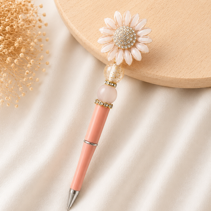 Premium Kralenpen ‘Blush Daisy’