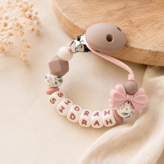 Speenkoord met naam ‘Blush Blossom’