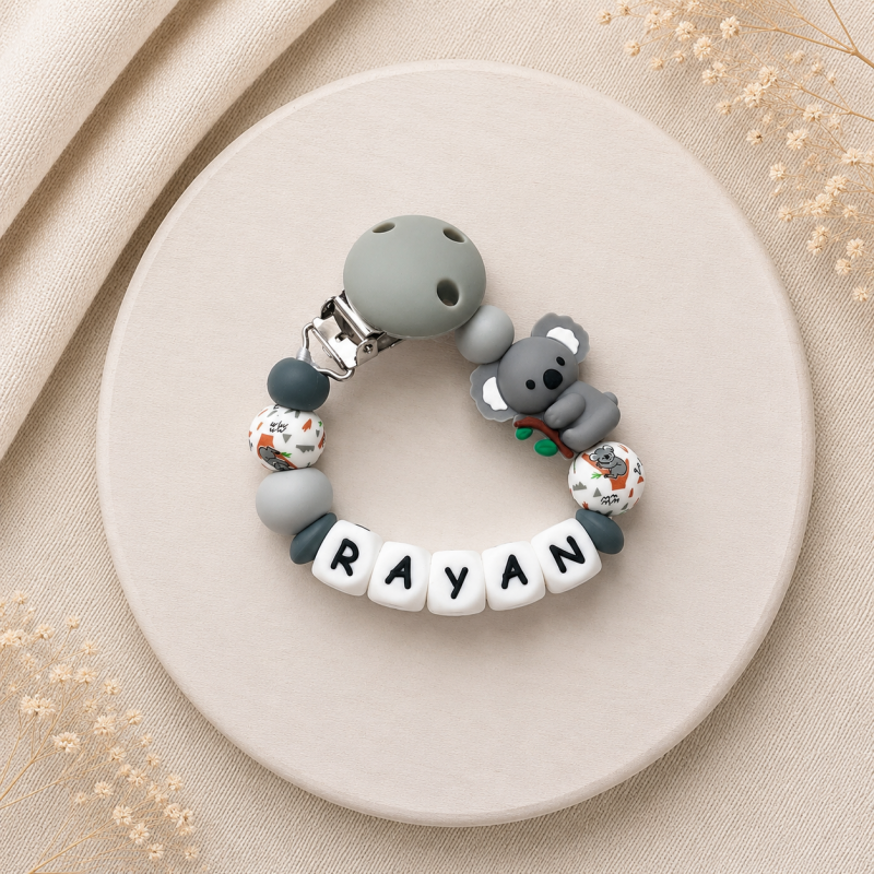Speenkoord met naam ‘Koala Cuddles’