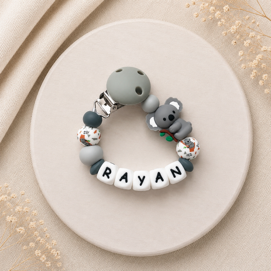 Speenkoord met naam ‘Koala Cuddles’