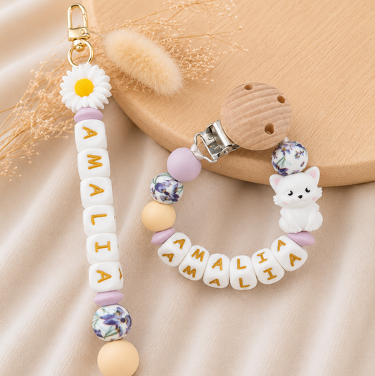 Cadeauset Speenkoord & Tassenhanger