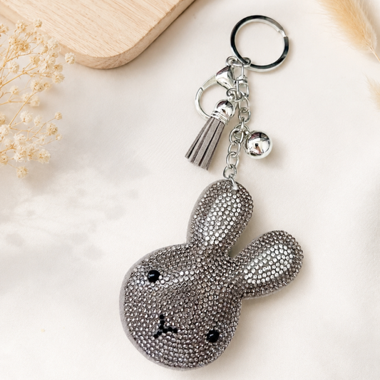 Luxe boekentashanger ‘Sparkle bunny’