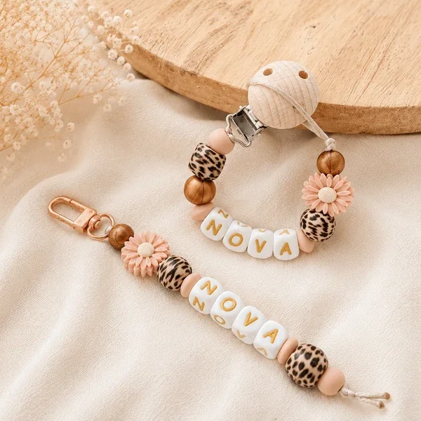 Speenkoord met naam ‘Boho Belle’
