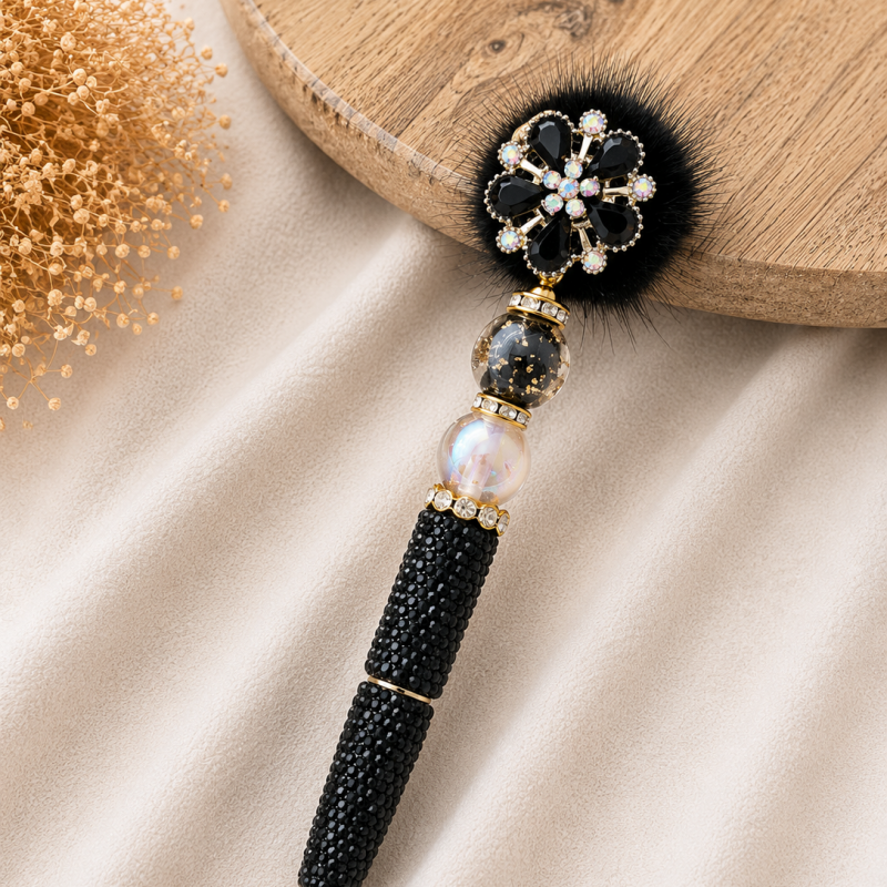 Premium Kralenpen ‘Midnight Elegance’