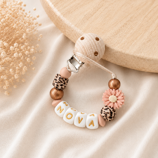 Speenkoord met naam ‘Boho Belle’