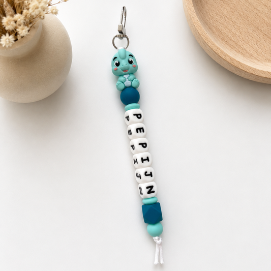 Sleutelhanger met naam ‘Dino Buddy’